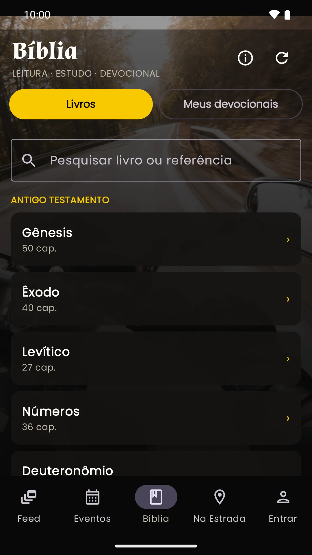 Aplicativo real com catálogo de conteúdo para membros